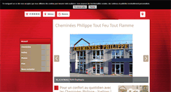 Desktop Screenshot of cheminees-poeles-orgeval.fr